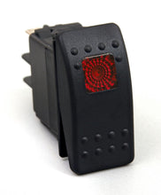Load image into Gallery viewer, Rocker Switch Red Light 20 AMP Single Pole Daystar