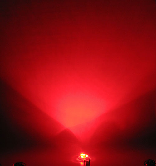 Puddle Light Kit 6 Rock Light With Dome Light Circuit Red