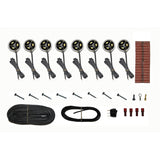 Jeep Rock Lights Chassis 8 Piece Kit LiteSpot White LEDs