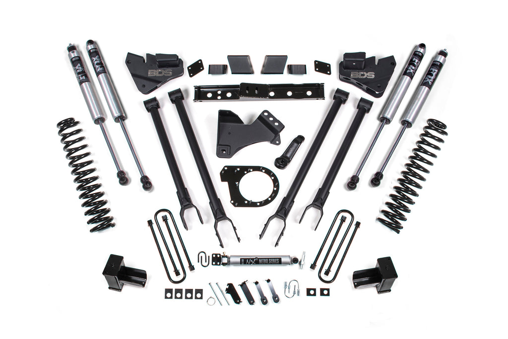 7 Inch Lift Kit w/ 4-Link | Ford F250/F350 Super Duty (20-22) 4WD | Diesel