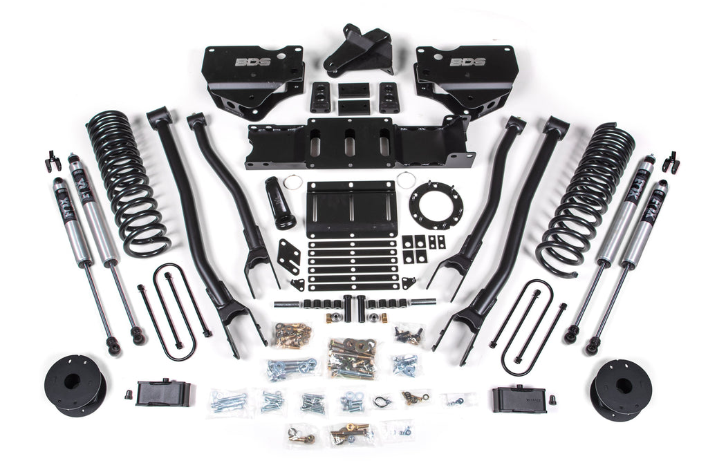 4 Inch Lift Kit w/ 4-Link | Ram 3500 w/ Rear Air Ride (19-23) 4WD | Gas