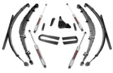 6 Inch Lift Kit Rear Springs Ford Super Duty 4WD 1999 2004