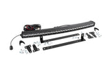 LED Light Grille Mount 30inch Chrome Single Row Ford F 150 09 14