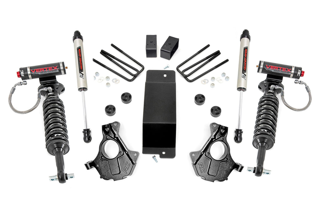 3.5inch Lift Kit Alu Stamp Steel LCA Vertex V2 Chevy GMC 1500 14 18