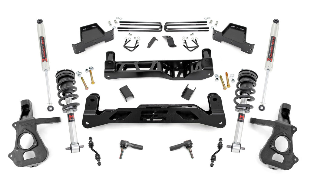 7inch Lift Kit Alu Stamp Steel M1 Strut M1 Chevy GMC 1500 14 18