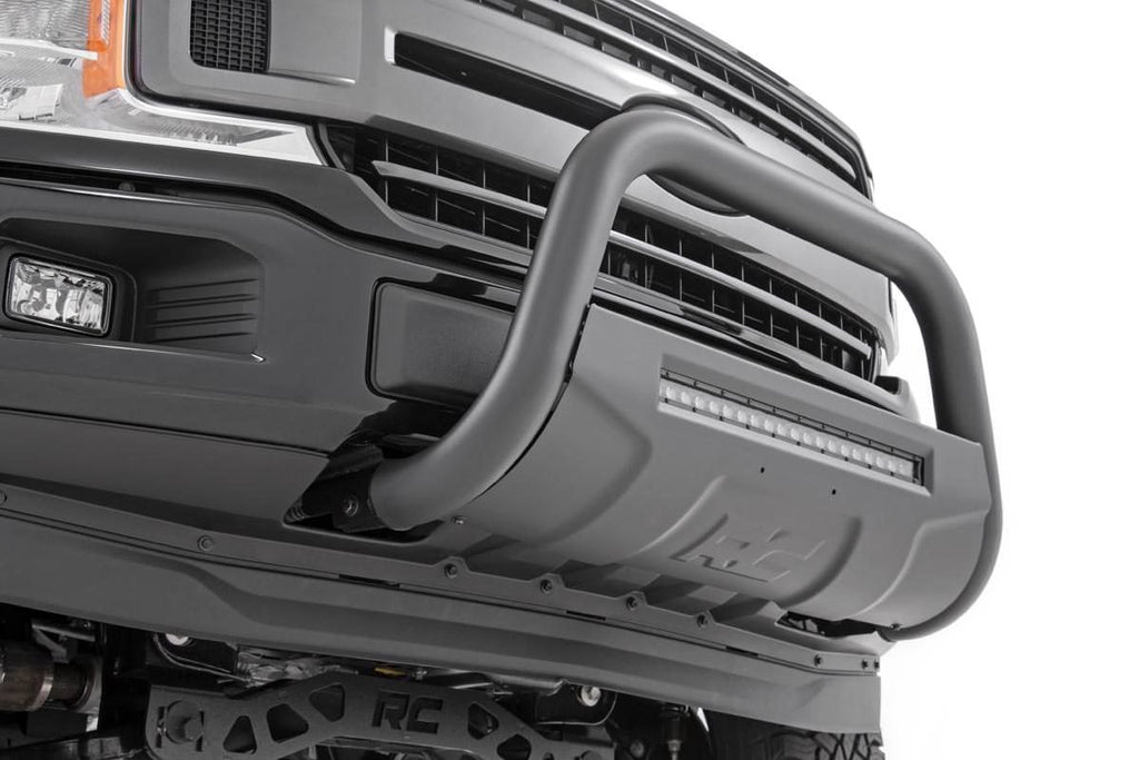Black LED Bull Bar Ford Expedition 03 23 F 150 04 23 2WD 4WD