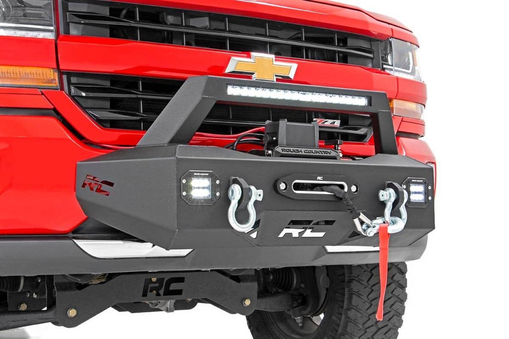 EXO Winch Mount Kit Chevy Silverado 1500 2WD 4WD 2007 2018