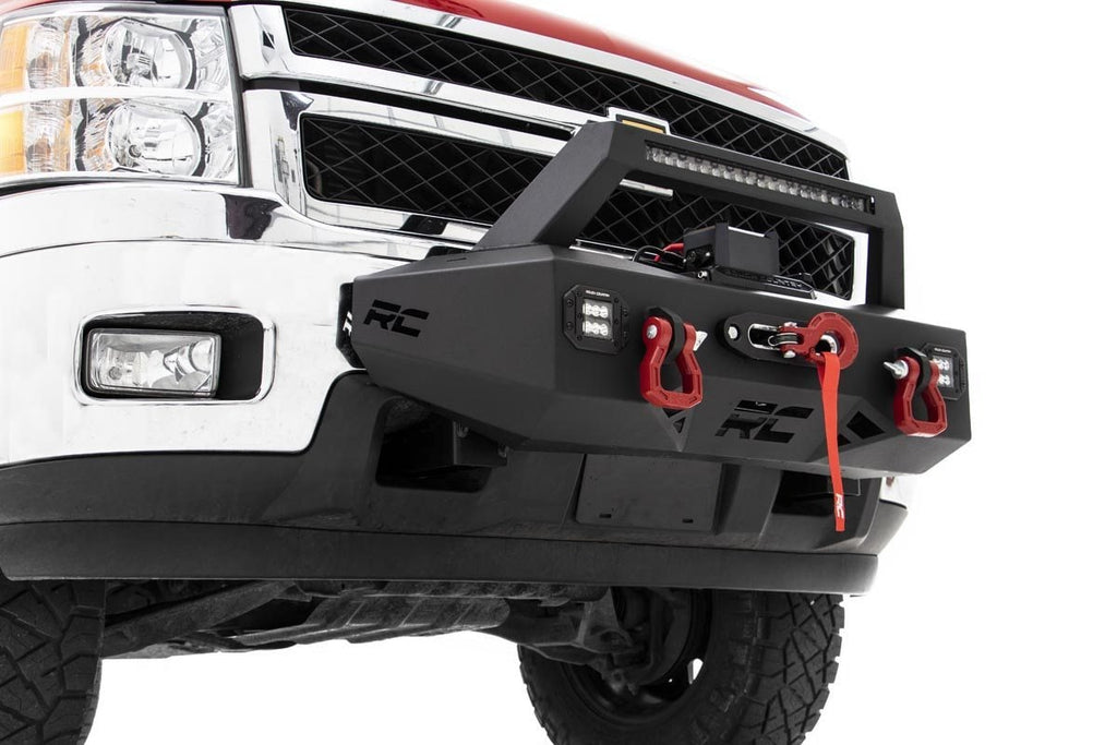EXO Winch Mount Kit Chevy Silverado 2500 HD 3500 HD 11 19