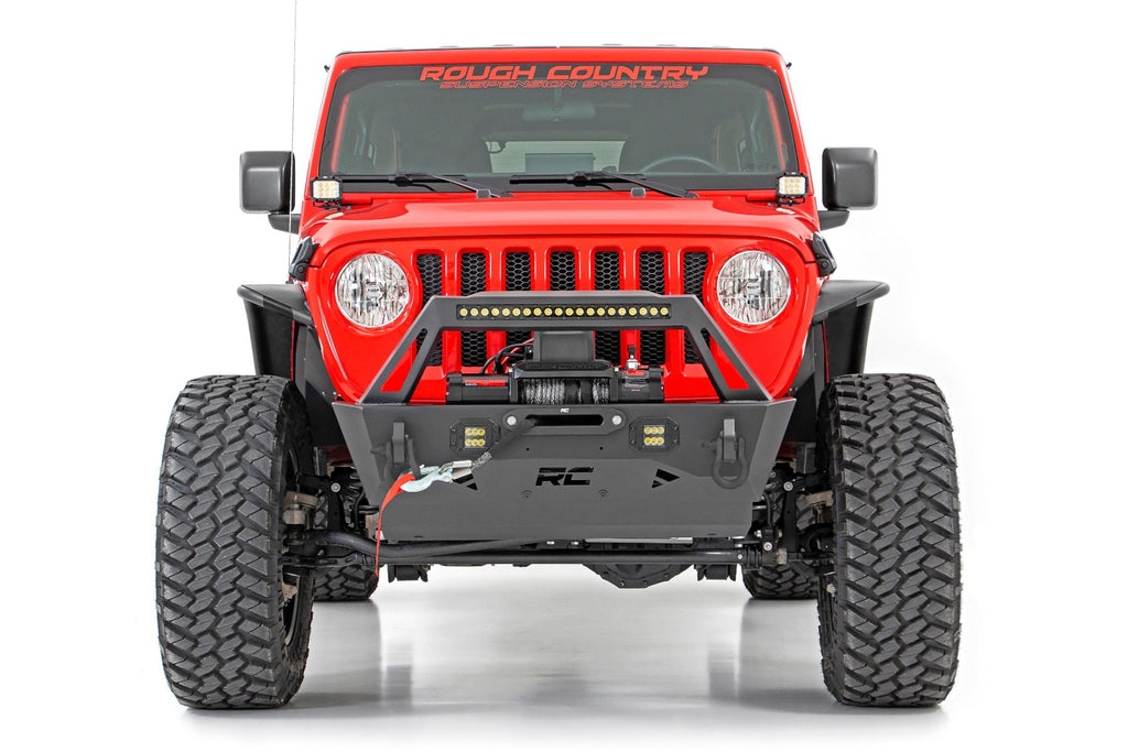 Front Bumper Stubby Trail Jeep Gladiator JT Wrangler 4xe Wrangler JK Wrangler JL