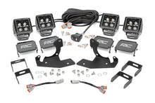 Load image into Gallery viewer, Chevrolet LED Fog Light Kit Black Series w Amber DRL 07 13 Silverado 1500