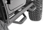 Nerf Steps Wheel to Wheel 4 Door Jeep Wrangler JK 07 18