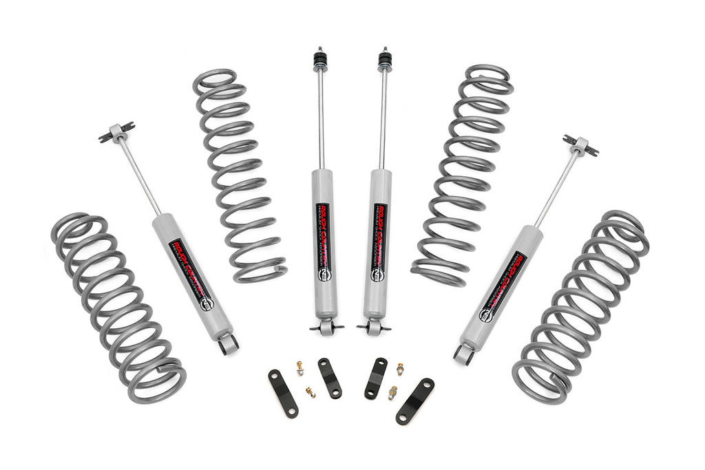 2.5 Inch Lift Kit Coils Jeep Wrangler JK 2WD 4WD 2007 2018