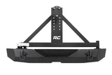 Rear Bumper Rock Crawler Tire Carrier Jeep Wrangler JK 07 18
