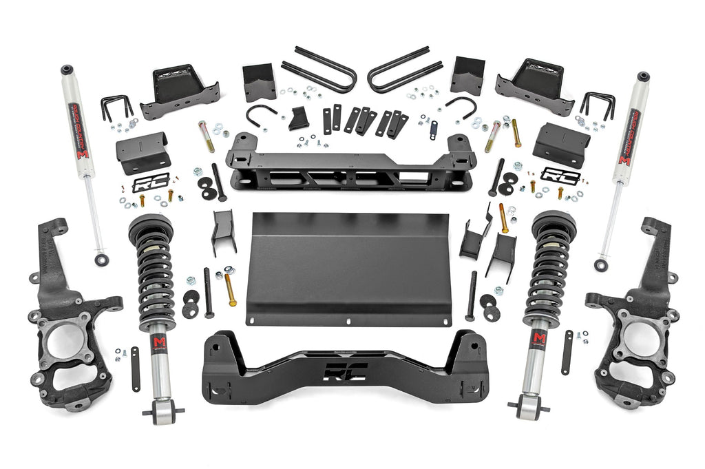6 Inch Lift Kit M1 Struts M1 Ford F 150 4WD 2021 2022