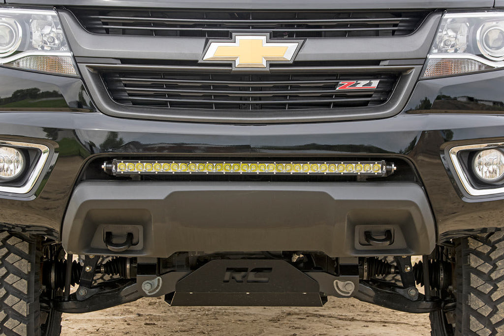 LED Light Mount Bumper 30inch Chevy GMC Canyon Colorado 15 22