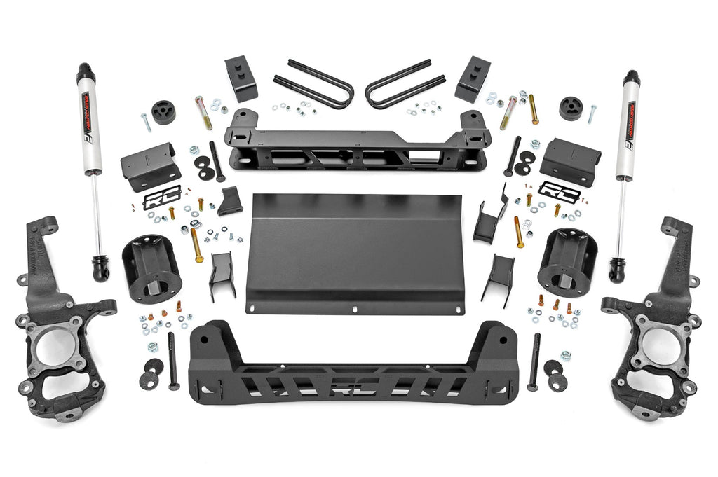 4 Inch Lift Kit RR V2 Ford F 150 Tremor 4WD 2021 2023
