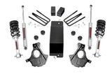 3.5inch Lift Kit Alu Stamp Steel LCA N3 Strut Chevy GMC 1500 14 18