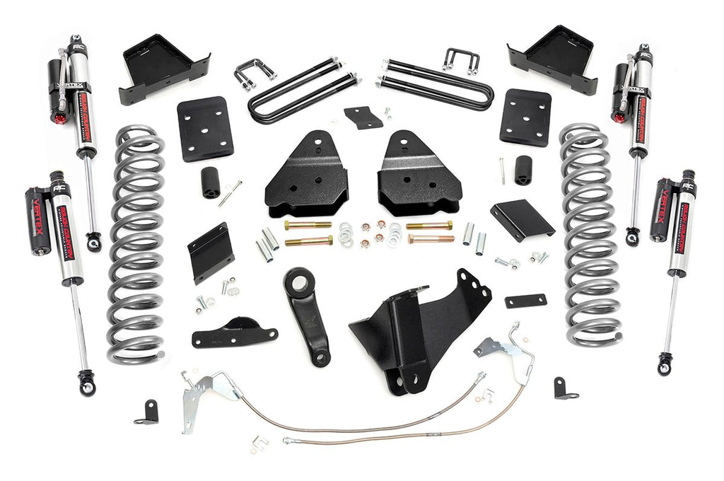 6 Inch Lift Kit Gas No OVLD Vertex Ford Super Duty 15 16