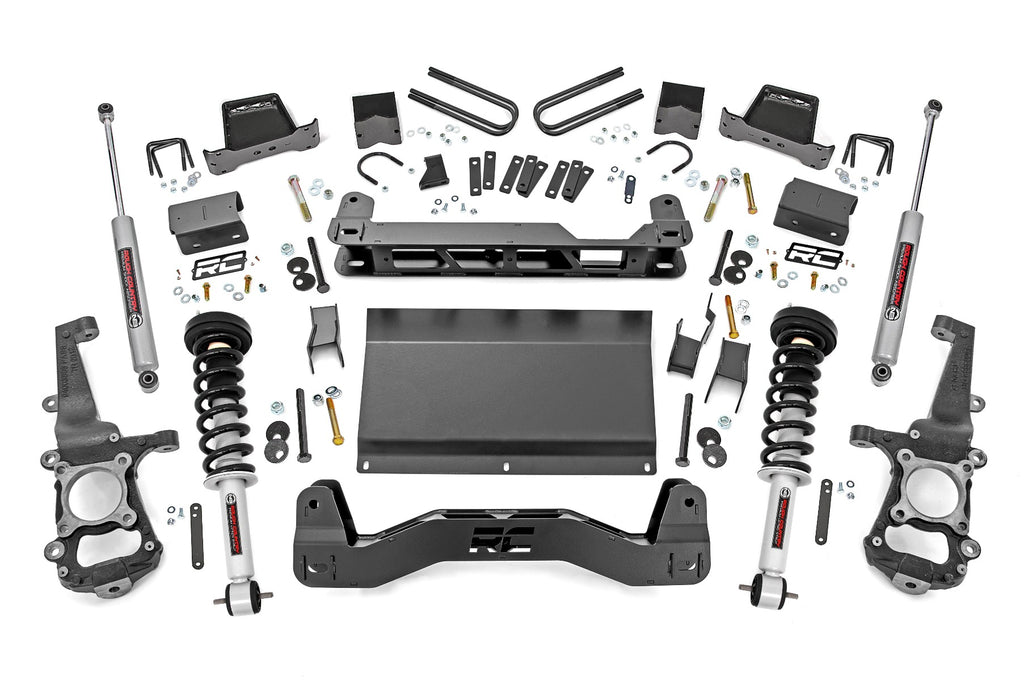 6 Inch Lift Kit N3 Struts Ford F 150 4WD 2021 2023
