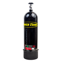 Load image into Gallery viewer, CO2 Tank 15 Lb W/Valve &amp; Boot Gloss Black Power Tank