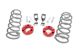 3 Inch Lift Kit X REAS RR Springs Red Toyota 4Runner 03 09