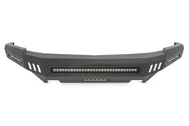 Front High Clearance Bumper BLK LEDs Chevy Silverado 1500 07 13