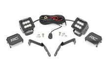 Load image into Gallery viewer, LED Light Ditch Mount 2andquot  Black Pair Flood Chevy 1500 2007 2013