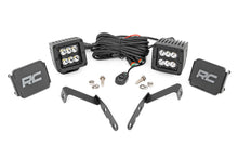 Load image into Gallery viewer, LED Light Ditch Mount 2andquot  Black Pair Spot Chevy 1500 2007 2013