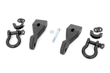 Load image into Gallery viewer, Tow Hook Brackets D Ring Combo Chevy GMC 1500 07 13