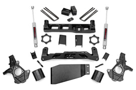 5 Inch Lift Kit Chevy Silverado and GMC Sierra 1500 4WD 2007 2013