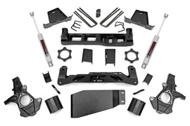 6 Inch Lift Kit Chevy Silverado and GMC Sierra 1500 4WD 2007 2013