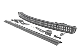 LED Light Kit 50 Inch Curved Dual Row Black Toyota FJ Cruiser 07 14