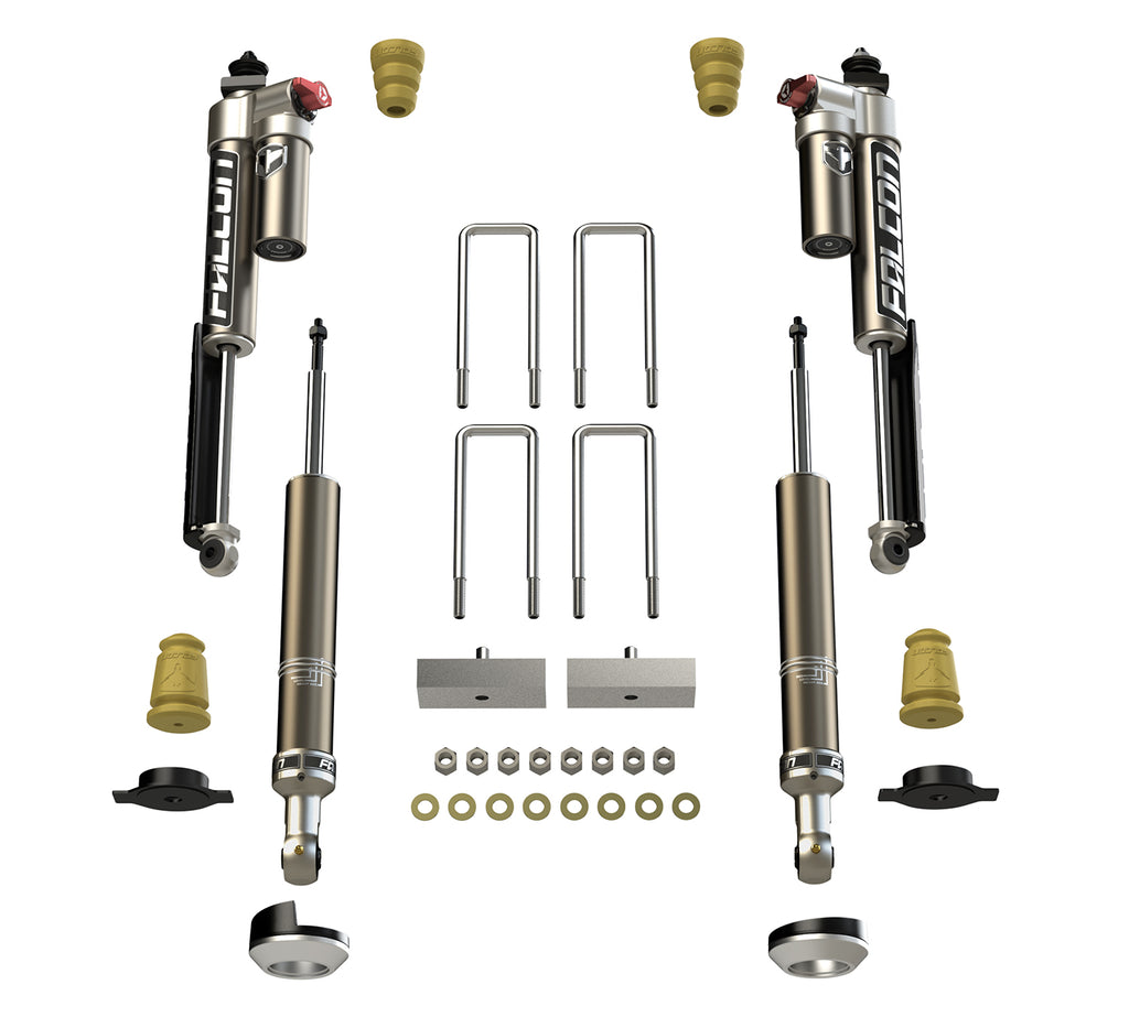 Tacoma Sport Tow/Haul Shock Falcon 2.25 Inch and Spacer Lift System For 05-Pres Toyota Tacoma