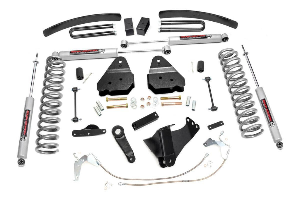 6 Inch Lift Kit Gas Ford Super Duty 4WD 2008 2010