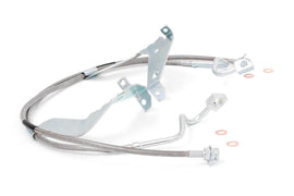 Brake Lines Stainless FR 4 6 Inch Lift Ford Super Duty 08 16