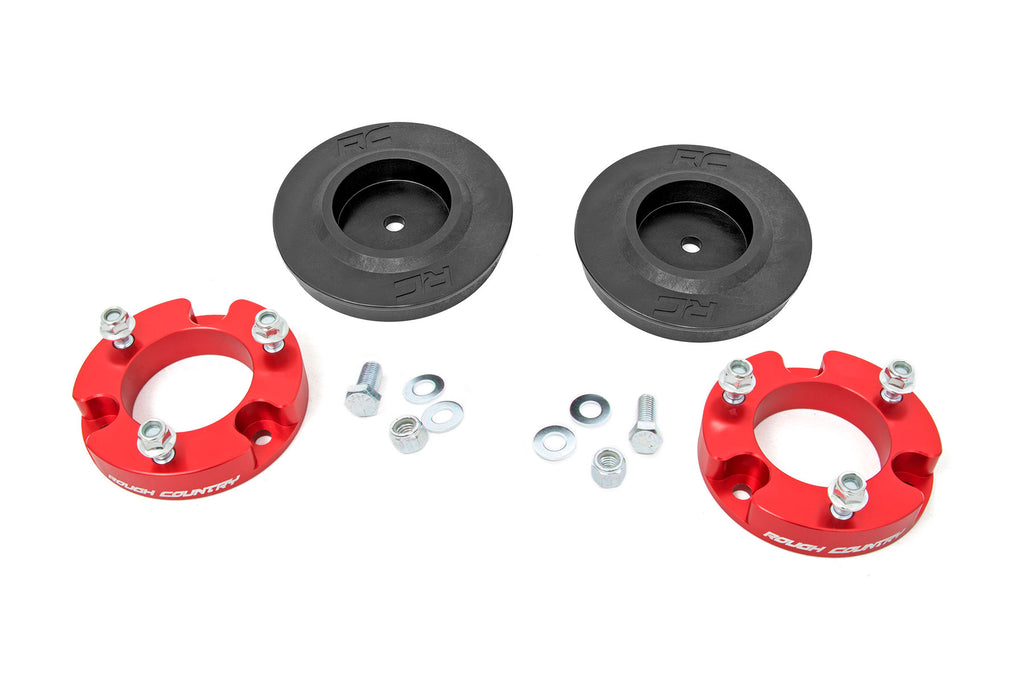 2 Inch Lift Kit Red Spacers Toyota FJ Cruiser 2WD 4WD 07 14
