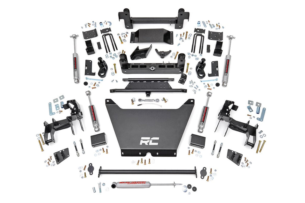 6 Inch Lift Kit NTD Chevy GMC S10 Pickup Ext Cab 94 04 Sonoma Ext Cab 94 03