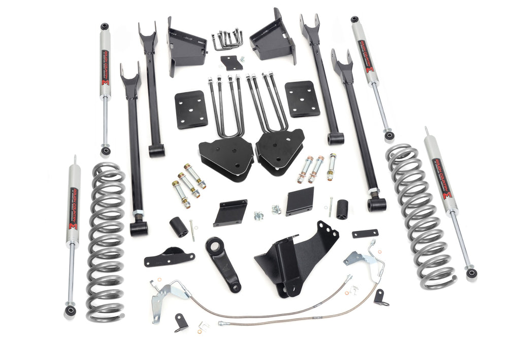 6 Inch Lift Kit 4 Link OVLD M1 Ford Super Duty 4WD 15 16