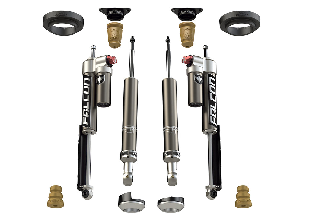 Toyota 4Runner Sport Tow/Haul Shock Falcon 2 Inch and Spacer Lift System For 10-Pres Toyota 4Runner