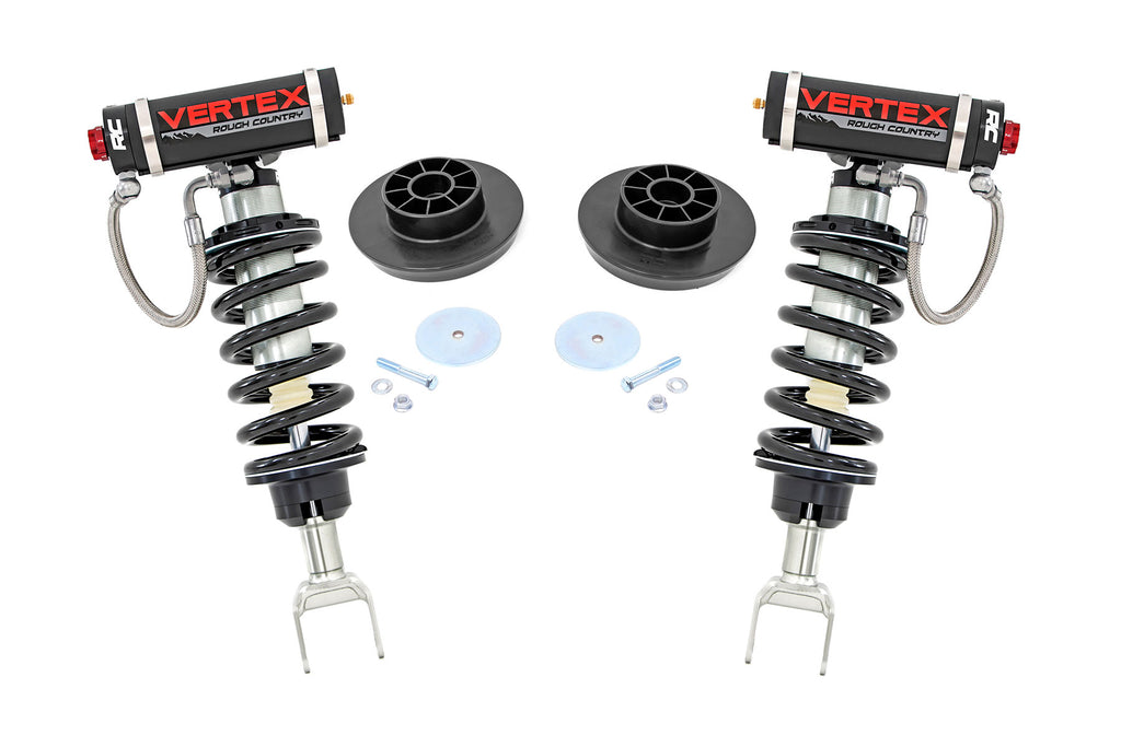 2 Inch Lift Kit Vertex Coilovers Ram 1500 4WD 2012 2018 and Classic