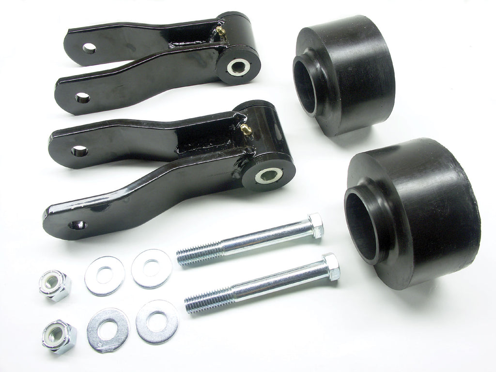 XJ Cherokee 2 Inch Performance Spacer and Shackle Lift Kit