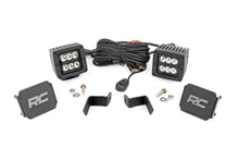Load image into Gallery viewer, LED Light Ditch Mount 2inch Black Pair Spot Ford F 150 15 23 F 150 Lightning 2022