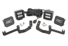 Load image into Gallery viewer, LED Light Ditch Mount 2inch Black Pair Spot Chevy Silverado 1500 19 23