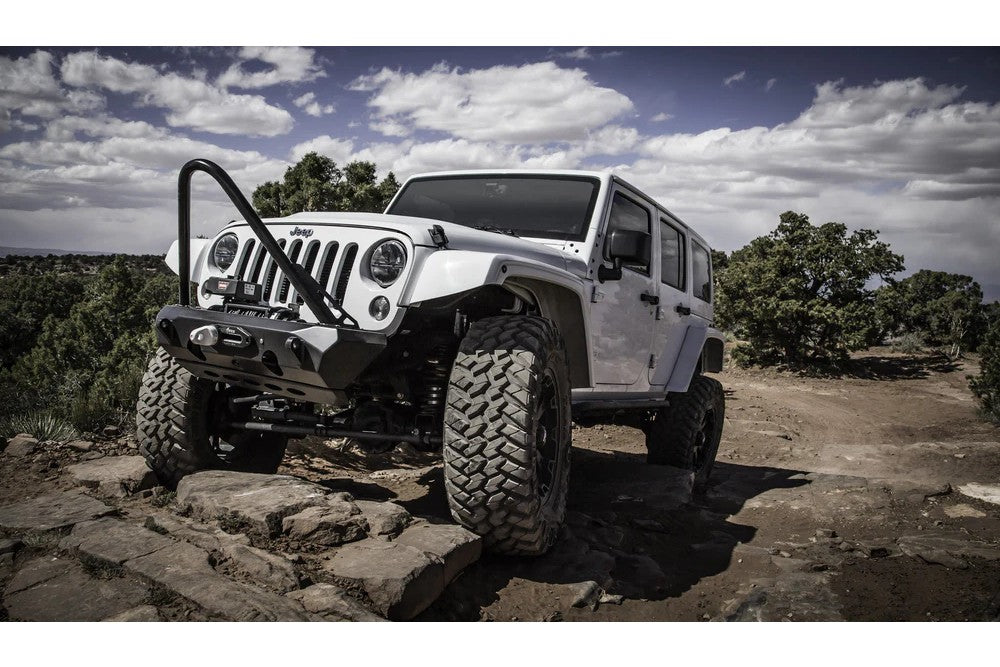Pyro Stubby Front Winch Bumper | Jeep Wrangler JK
