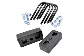 1 Inch Block and U Bolt Kit Ford F 150 2WD 4WD 1997 2003