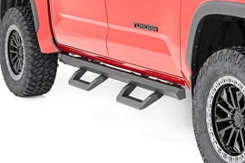 SR2 Adjustable Aluminum Steps Crew Cab Toyota Tundra 22 23