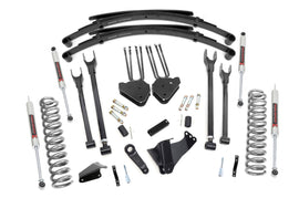 6 Inch Lift Kit Diesel 4 Link RR Spring M1 Ford Super Duty 05 07