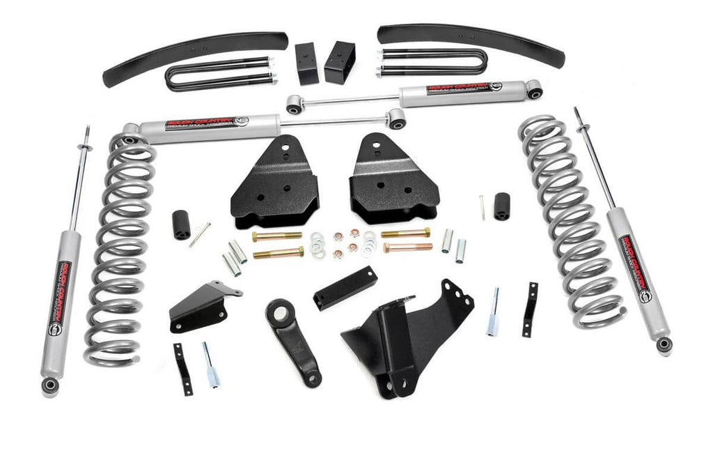 6 Inch Lift Kit Gas Ford Super Duty 4WD 2005 2007