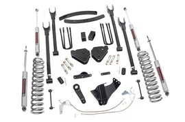 6 Inch Lift Kit Diesel 4 Link Ford Super Duty 4WD 2008 2010