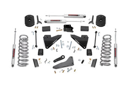 5 Inch Lift Kit FR Gas Coil Radius Arm Drop Ram 2500 14 18